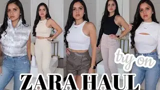 SPRING ZARA HAUL + TRY ON 2021 | KJ VLOGS