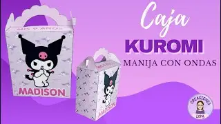Tutorial CAJA LONCHERA KUROMI- BOX LUNCH (Plantilla GRATIS)