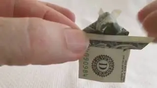 Origami Rabbit in a Hat
