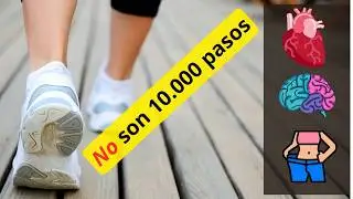 Cuántos PASOS DIARIOS para reducir el riesgo de CANCER, DEMENCIA, DIABETES, INFARTO.