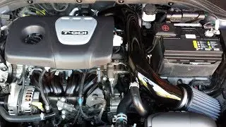 SXTH Element Short Ram Intake w/Stock BPV Recirculation | 2017 Hyundai Elantra Sport