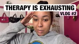 My Therapy Appointments Drain Me | Organizing My Office | VLOG #2 | missmyluck91 | AnnaG