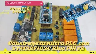 ⚡ Construye tu Micro PLC con STM32F103C v2 Blue Pill con puerto RS485 para Modbus RTU para OpenPLC