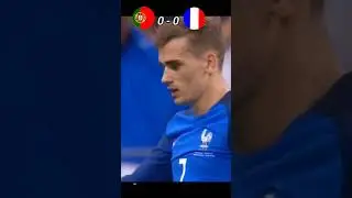 Portugal VS France UEFA Euro Final 2016#youtube#football#shorts