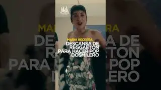 Maria Becerra descansa del reggaeton para hacer pop dosmilero #mariabecerra #pop #iman