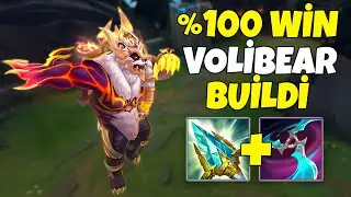 14 Sezondur Gelmiş Geçmiş En Güçlü Volibear Buildi! | ÖLMÜYOR!!! 🐻 | Valiant