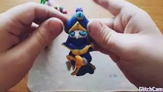 Как лепить коварного  мортиса из игра brawl Stars