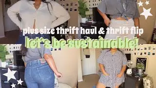 Back to School Try-On Thrift Haul (plus size)