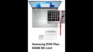 How to insert SD card on SD card Adapter and Laptop ? 