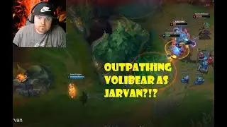 Can Jarvan out path a Volibear Smurf?