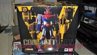 DX SOUL OF CHOGOKIN CHO DENJI ROBO COM-BATTLER V UNBOXING