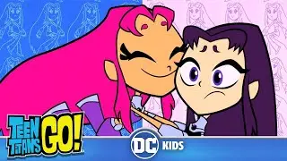 Teen Titans Go! En Español | Blackfire Viene de Visita | DC Kids