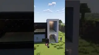 MINECRAFT MODERN HOUSE #shorts #music #remix #youtube