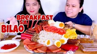 BREAKFAST SA BILAO | FILIPINO FOOD MUKBANG | FILIPINO BREAKFAST