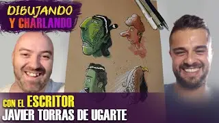 DIBUJO improvisado y CHARLA con Javier Torras