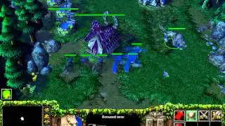 Warcraft 3 Great battle ( я vs санёк)