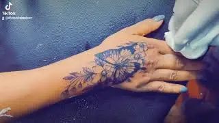 Butterfly tattoo work