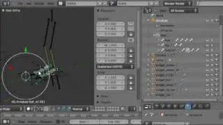 Tob's Blender 2.5 Foot Rigging Tutorial 9/10 The Second Leg part 1