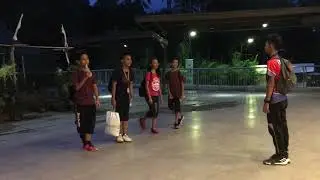 Pathfinder Facing and Marching at the Mall