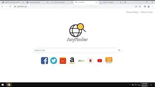 Anyfinder.xyz browser hijacker (removal guide).