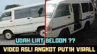 angkot putih viral di tiktok ?? video asli angkot putih viral yang bikin warganet penasaran
