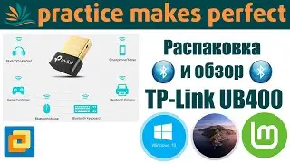 Распаковка, обзор и примеры использования USB 2.0 bluetooth адаптера TP-Link UB400