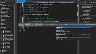Beginning .NET Core MVC, Razor, API, Blazor, Azure Course - Adding DB Context 10/34
