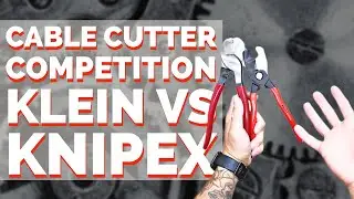 Klein vs Knipex / CABLE CUTTER COMPETITION // Aluminum and Copper Cable Tested