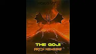 THE GOJI ARCH-NEMESIS 🥶⚡️ #shorts #fyp godzilla #monsterverse