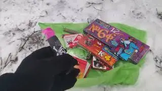 Взрываем петарды в лесу 💥💥💥