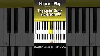 The Major Scale In Retrograde