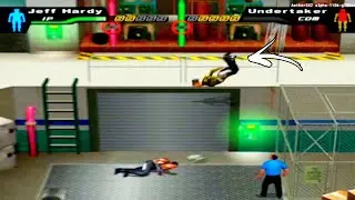 Jeff Hardy's Backstage Swanton Bomb 💣🔥 | WWE HCTP🔥| AetherSX2 Emulator
