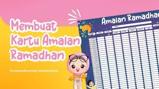 Membuat Kartu Amalan Ramadhan