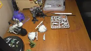 Warhammer 40k Chaos Knight Rampager Build and Paint Part 4