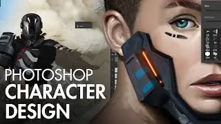 Photoshop Character Design - PREVIEW