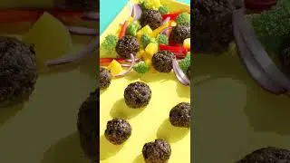Sheet-Pan Blended Hawaiian Meatball Dinner