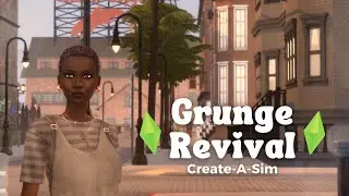 Grunge Aesthetic GF | The Sims 4 | NOCC | Create-A-Sim | CAS #3