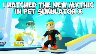 SPENDING 100B FANTASY COINS AND I HATCHED THE NEW MYTHIC PET In Pet Simulator X!!!