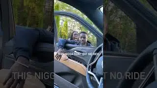 Kevin Hart asking Druski for a ride 