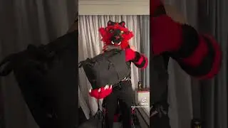 How much?!?  #furry #furrymuscle #shorts #youtubeshorts #fursuit #strong #cute #beast #gym #fandom