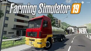 💥АВТОЦИСТЕРНА MAZ 6312B3 ДЛЯ игры Farming Simulator 2019