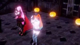 {MMD} Happy Halloween - Miku & Luka Vocaloid