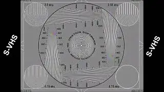 Playback Comparison - VHS / S-VHS / S-VHS ET