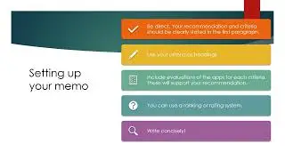 Recommendation Memo