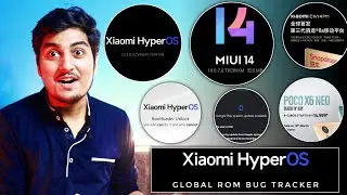 Redmi note 8/9/10/11/12/13 New HyperOs Rules, HyperOs update, Miui 14 Update, Bug Report, 19 March