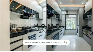 how to decorate your modular kitchen #kitchen #kitchendesign #fitting #home  #youtubeshorts