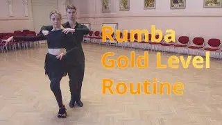 Rumba Gold Level Choreography | Three Threes, Fencing