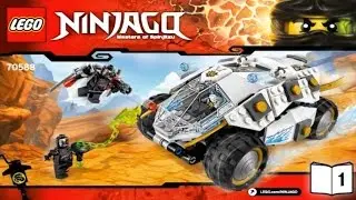 LEGO Ninjago 2016 TITANIUM NINJA TUMBLER 70588 - Лего Ниндзя го Внедорожник титанового ниндзя #1