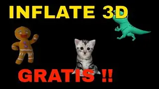 GRATIS Crea Oggetti 3D inflate ANIMATI