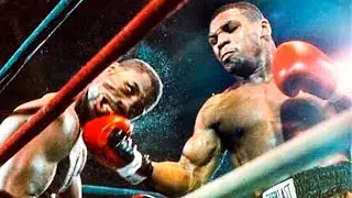 Wrestling performance, Mike Tyson missed a real punch, the opponent... purple in the face